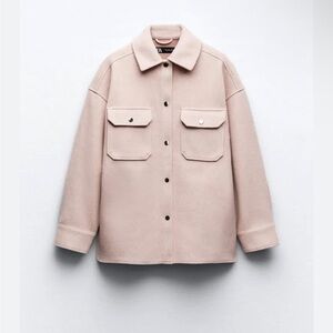 Zara Women's Light pink Jacket